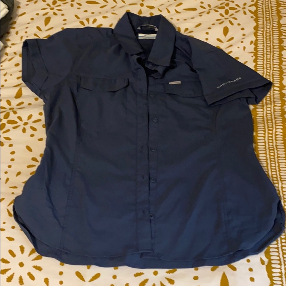 Columbia hiking shirt shirt sleeve Omni-Shade